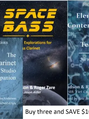 Clarinet Studio Companion, Elements, and Space Bass
