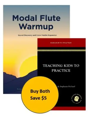 Modal Flute Warmup (2026) and Teaching Kids to Practice