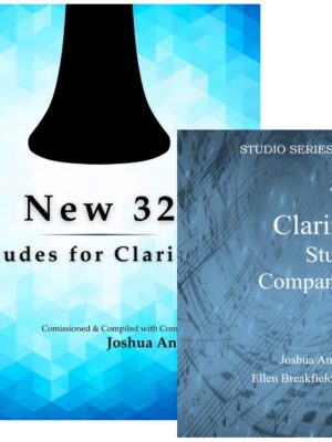 NEW 32 Etudes and Clarinet Studio Companion (Anderson)