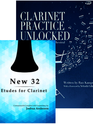 Clarinet Practice Unlocked and NEW 32 Etudes
